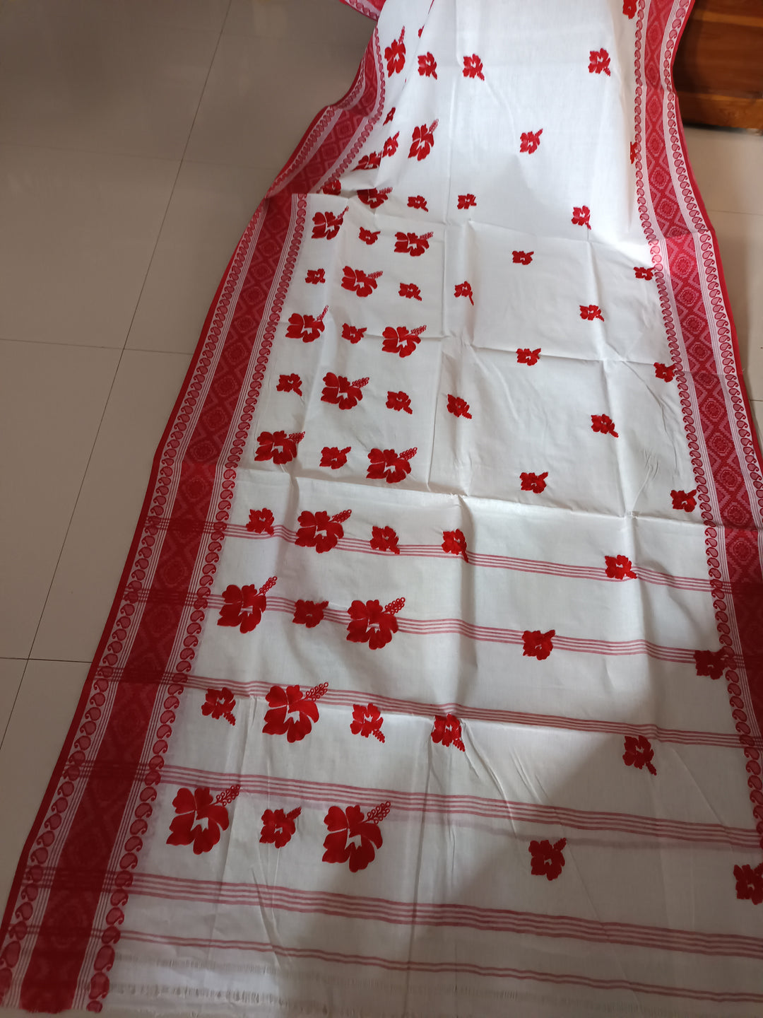 Ashtami Tangail Tant Cotton Saree