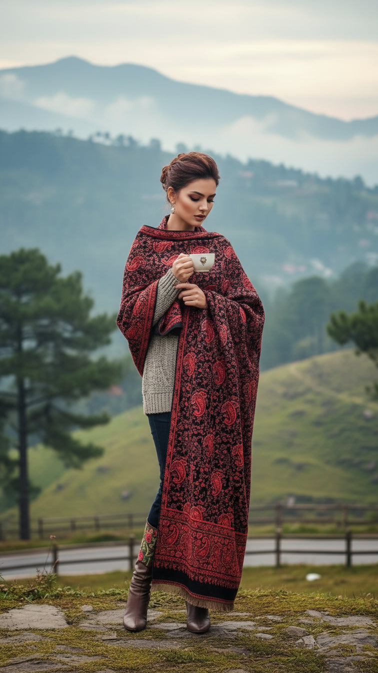 Another Winter Time Shawl