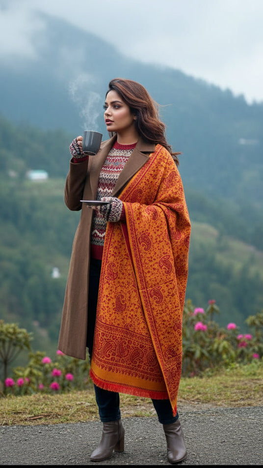 Another Winter Time Shawl