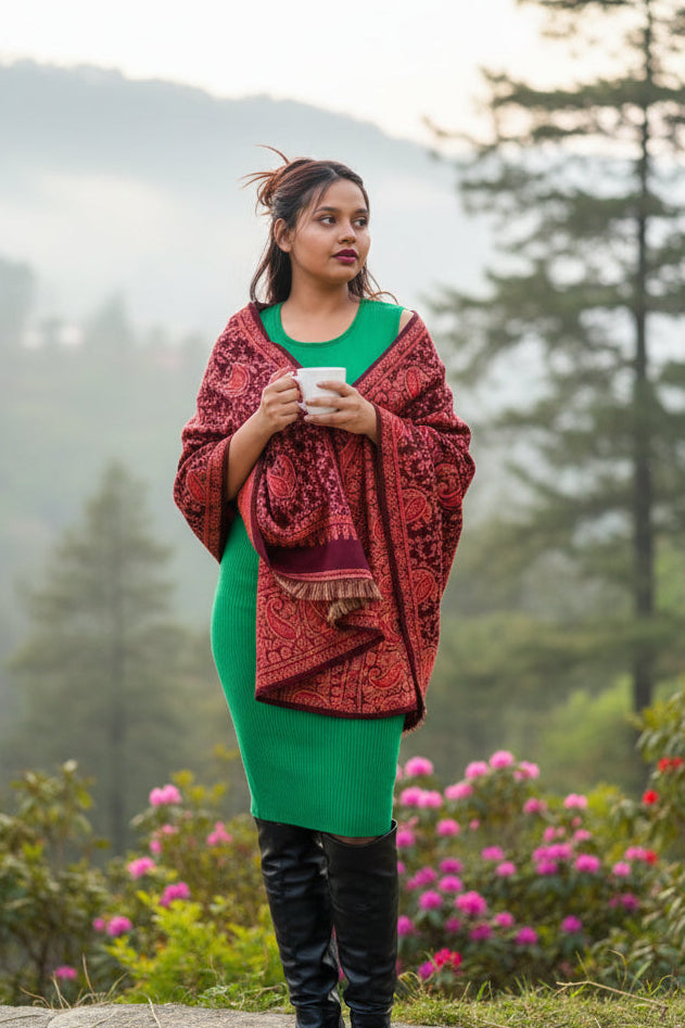 Another Winter Time Shawl