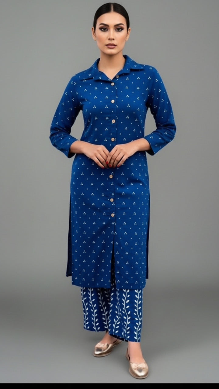 New Ways Cotton Kurti Set