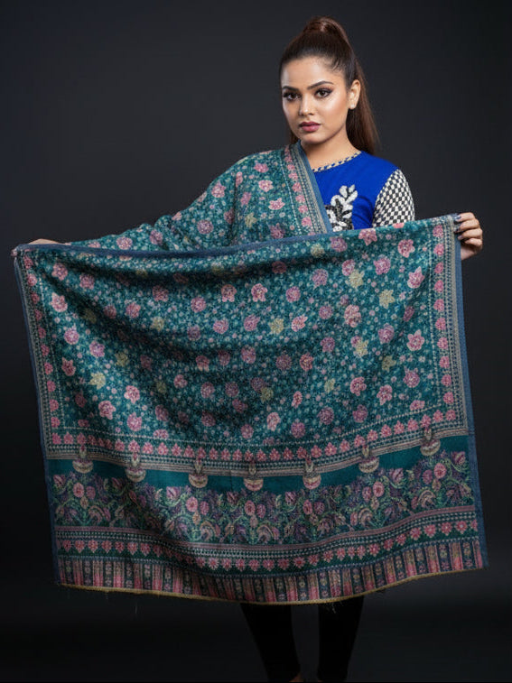 Cozy Warmth- Shawl Collection(Maple Leaf Design)