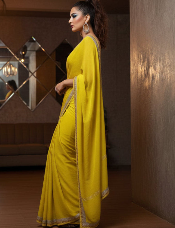 Organza of Grace - Premium Soft Organza Silk Saree