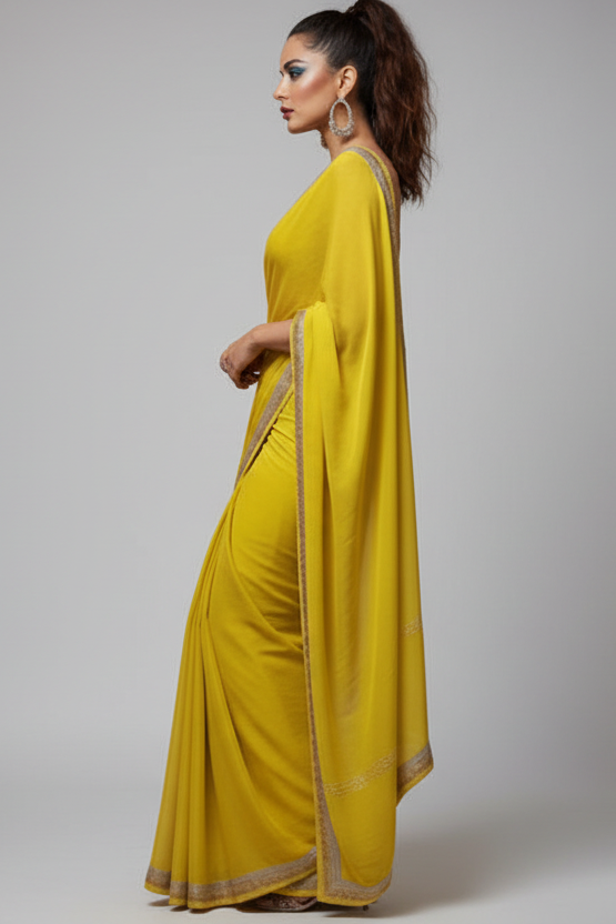 Organza of Grace - Premium Soft Organza Silk Saree