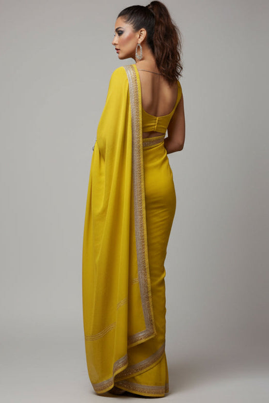 Organza of Grace - Premium Soft Organza Silk Saree