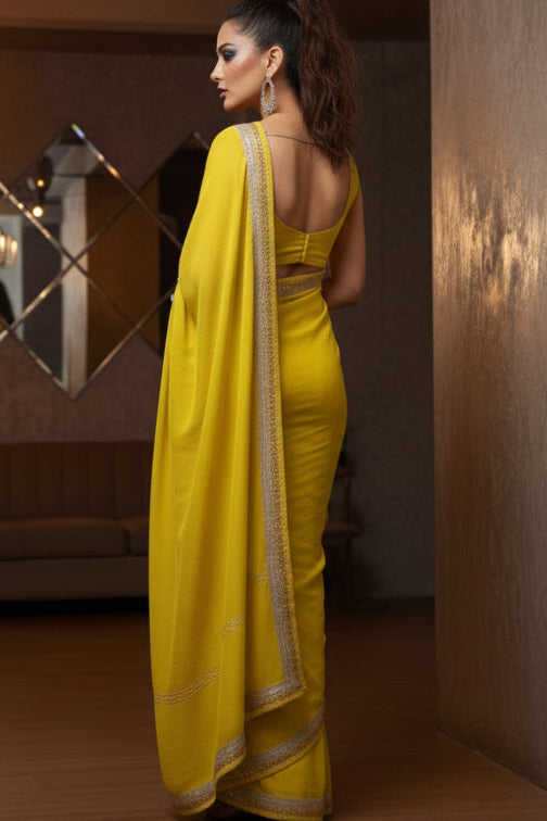 Organza of Grace - Premium Soft Organza Silk Saree