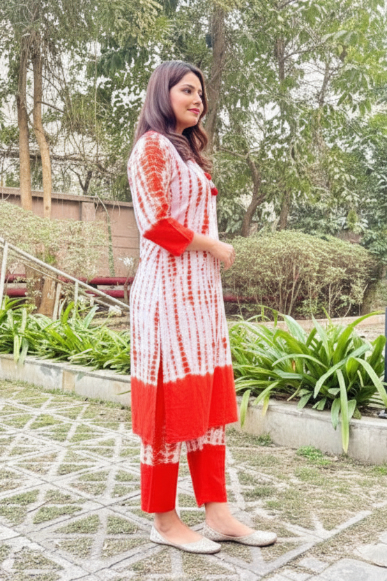Wishing You The Best- Vibrant Kurti Set