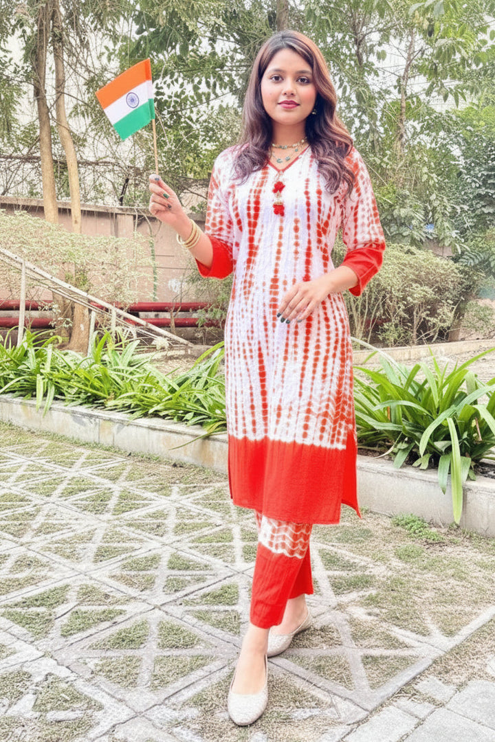 Wishing You The Best- Vibrant Kurti Set
