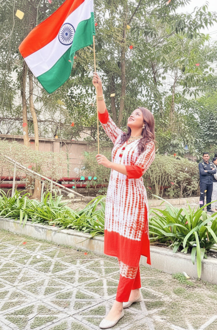 Wishing You The Best- Vibrant Kurti Set