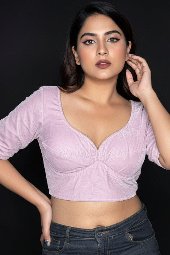 Season Of Velvet- Designer Blouse