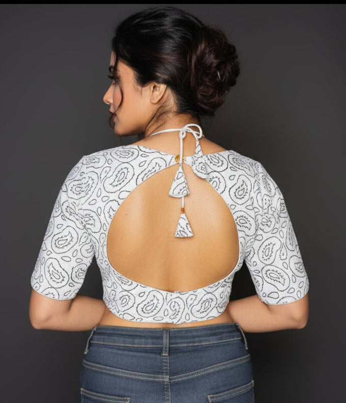 Momentum Fit-  Masaba Style Blouse