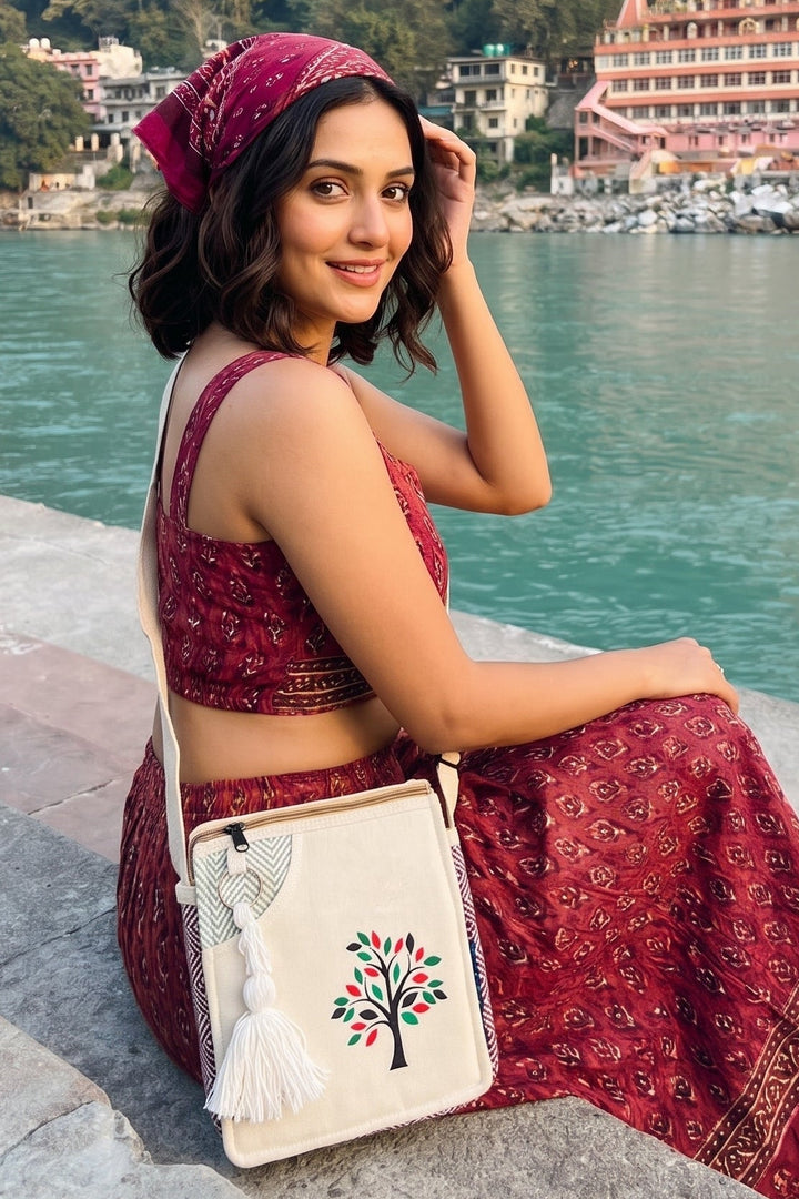The Sacred Wanderer - Sling Bag