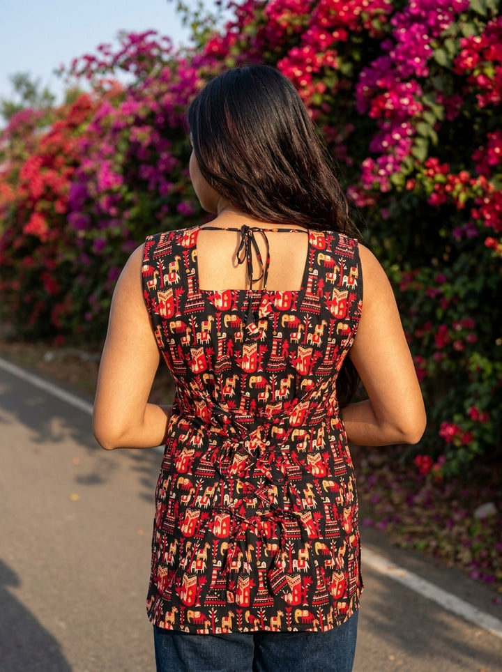 Carefree Summer-Pure Cotton Kurti