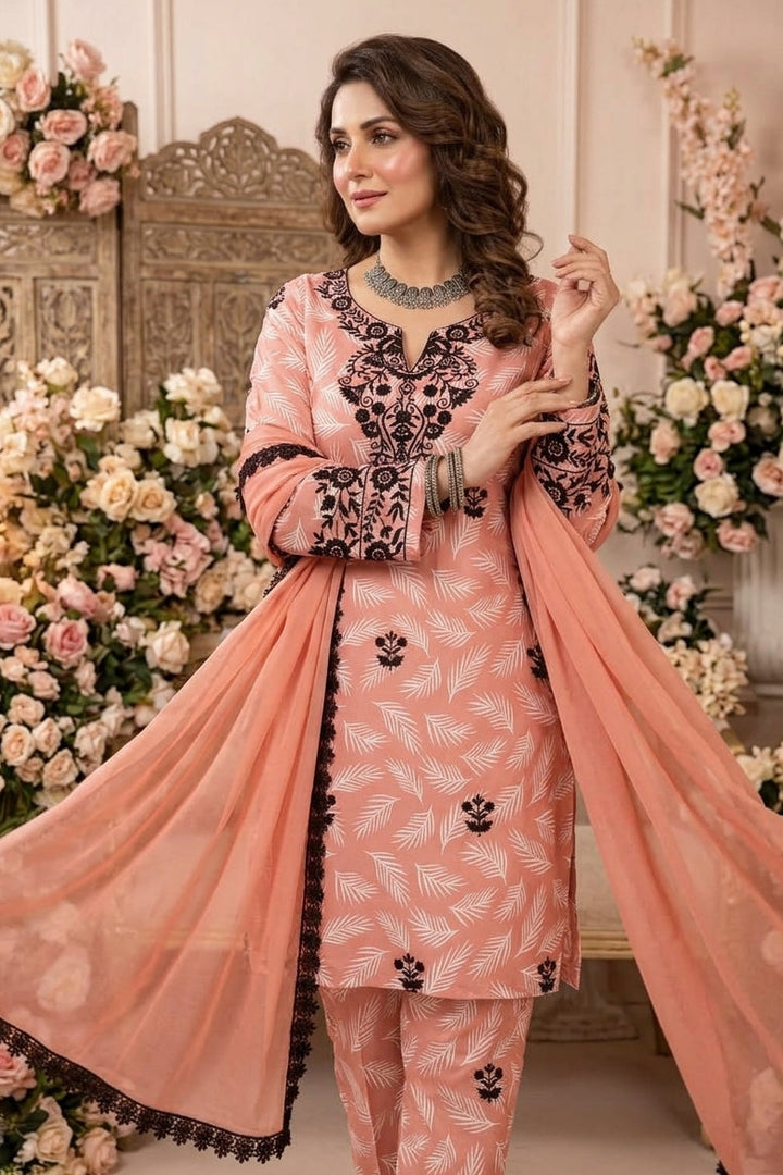 Ocean Girl Silk Kurti Set
