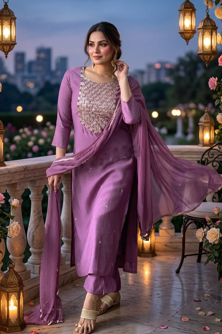An Ode To Tradition Rayon Kurti Set