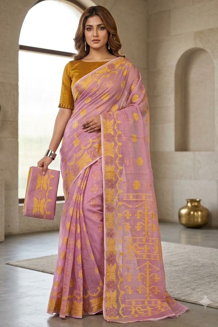 Utsab Bengal Jamdani Saree