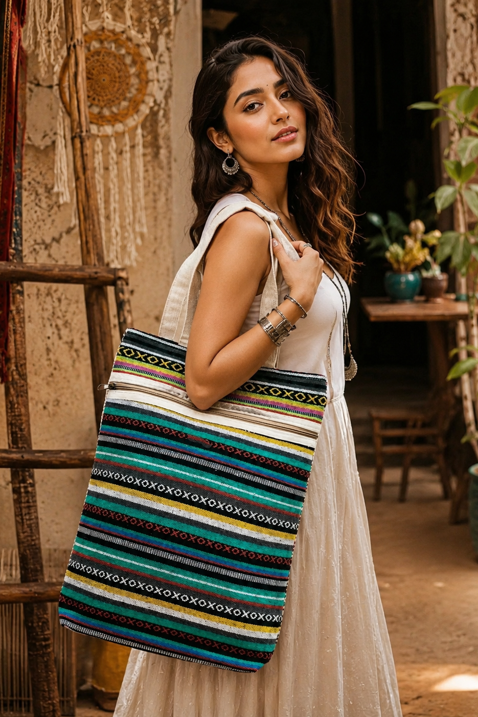 Carries your Story – Handcrafted Tote Bag