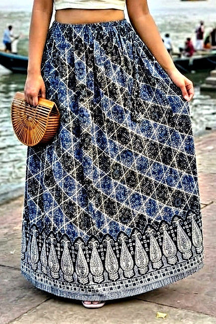 Ivy Twirl  Maxi Skirt