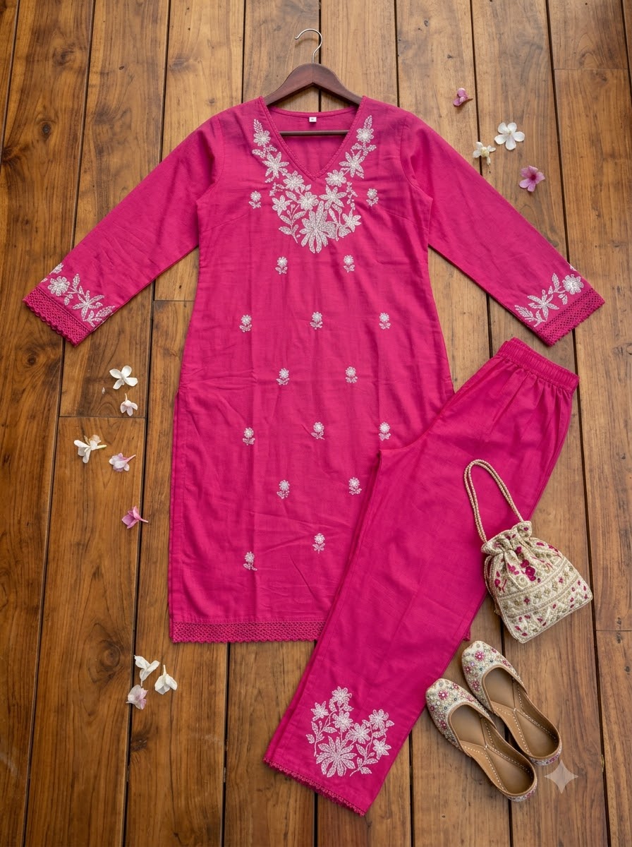 A Lady of Distinction Cotton Co-Ord Set