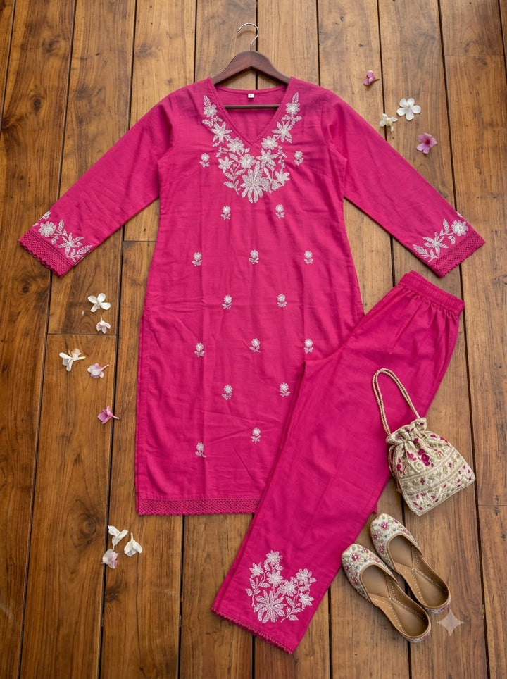 A Lady of Distinction Cotton Co-Ord Set