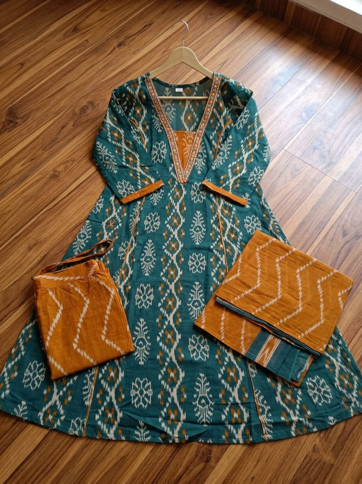 Styled to Perfection - Cotton Kurti Set