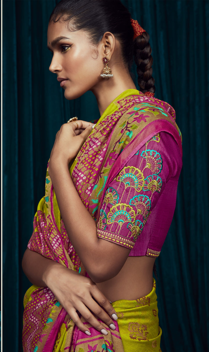 Adorable Brasso Silk Banarasi Saree