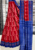 Ikkat Print Linen Saree