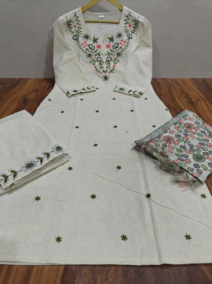 Love Letter to Spring Cotton Kurti Set