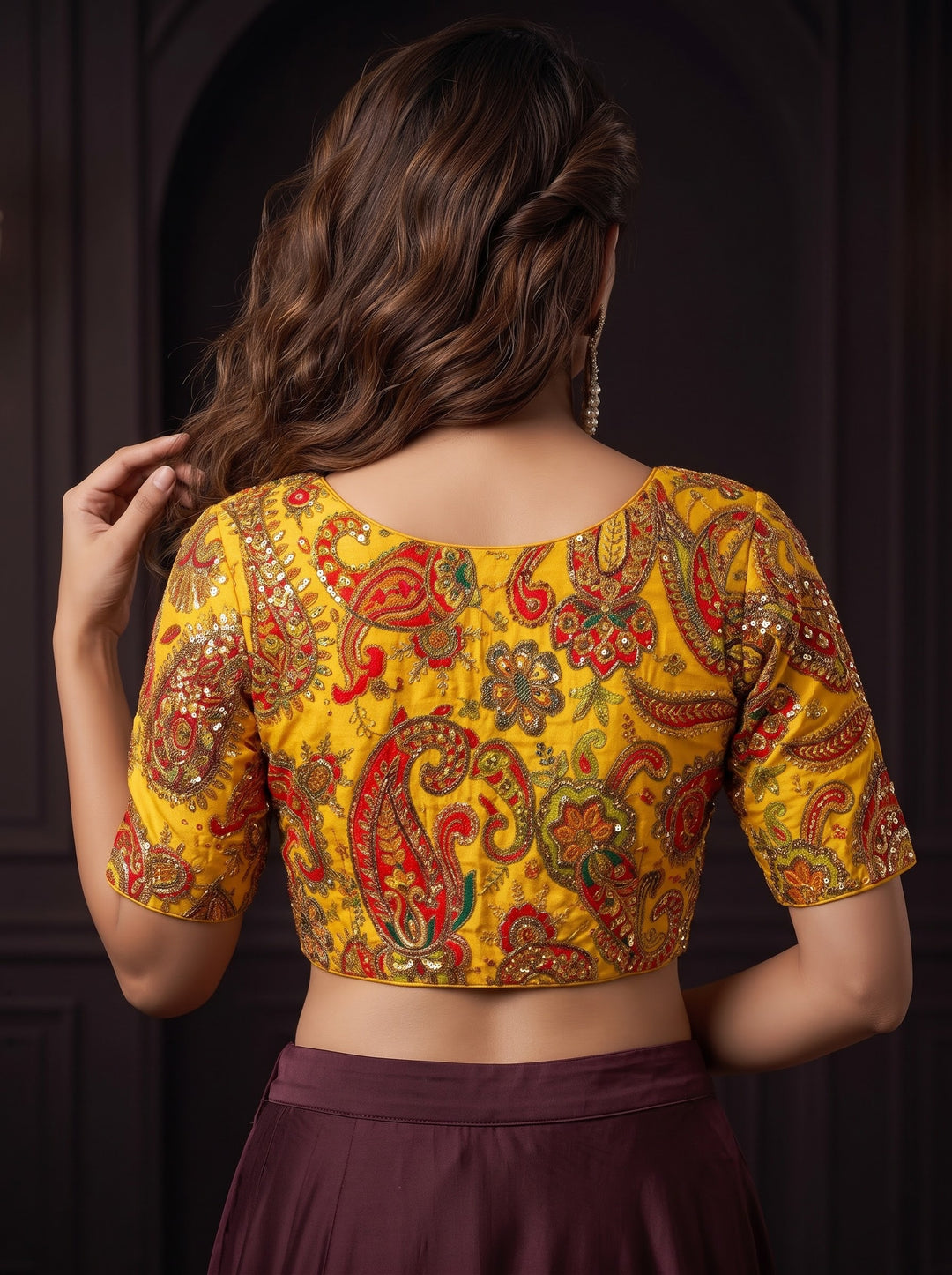 Kashish - Designer Crepe Blouse