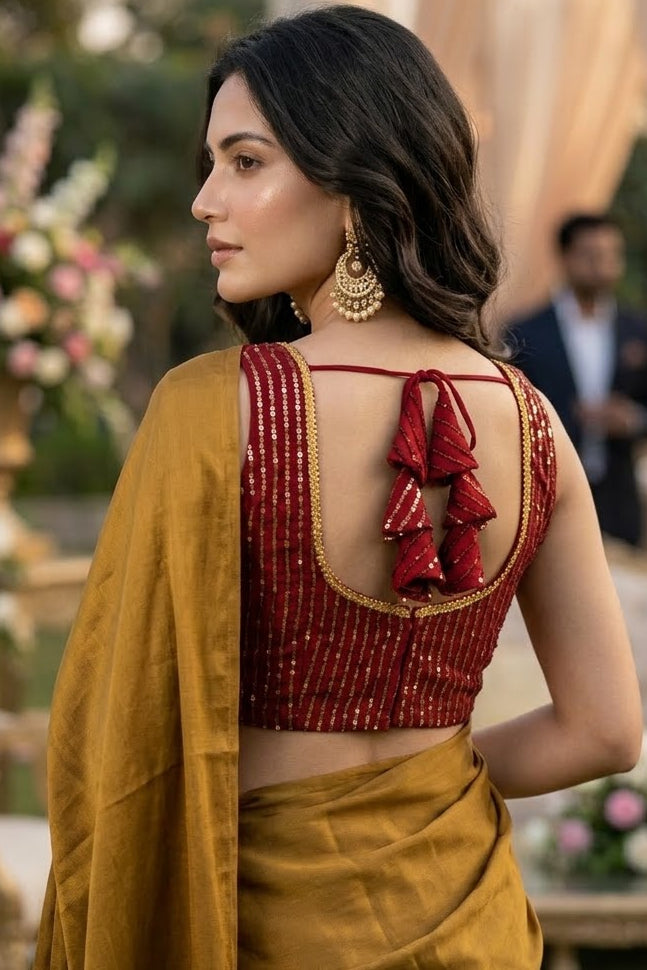 Enduring Beauty Designer Blouse