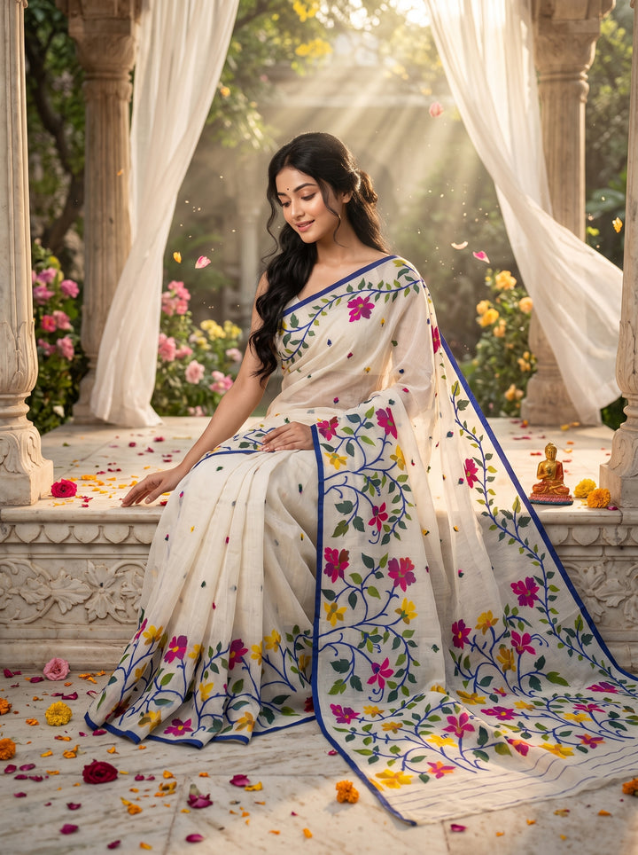 Bonolota Kotha(বনলতা কথা) Cotton Silk Saree