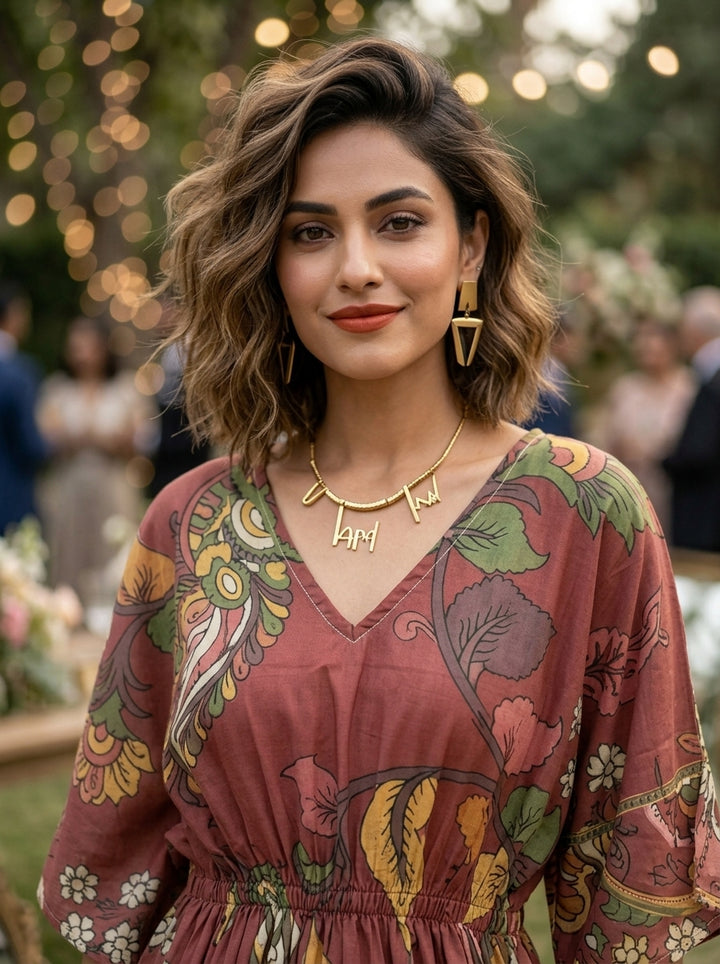 The Nostalgic Flora Kaftan