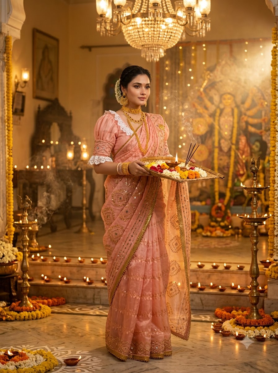 Monihar Katdana Jamdani Saree