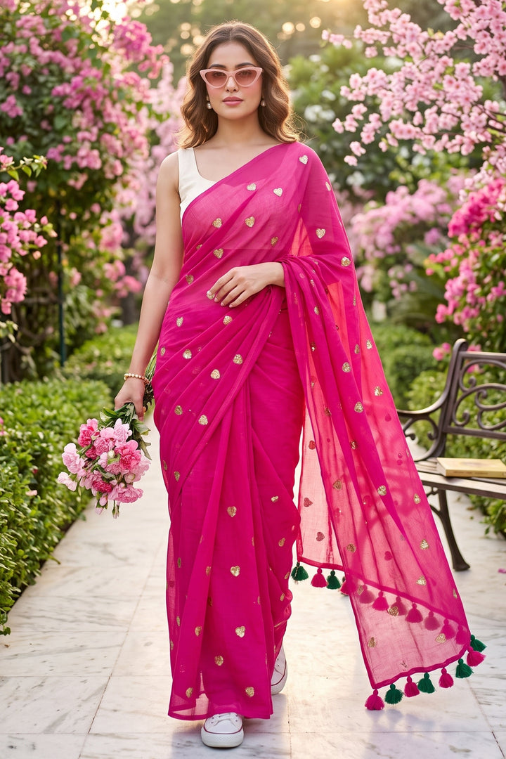 Anuragini Mul Cotton Saree
