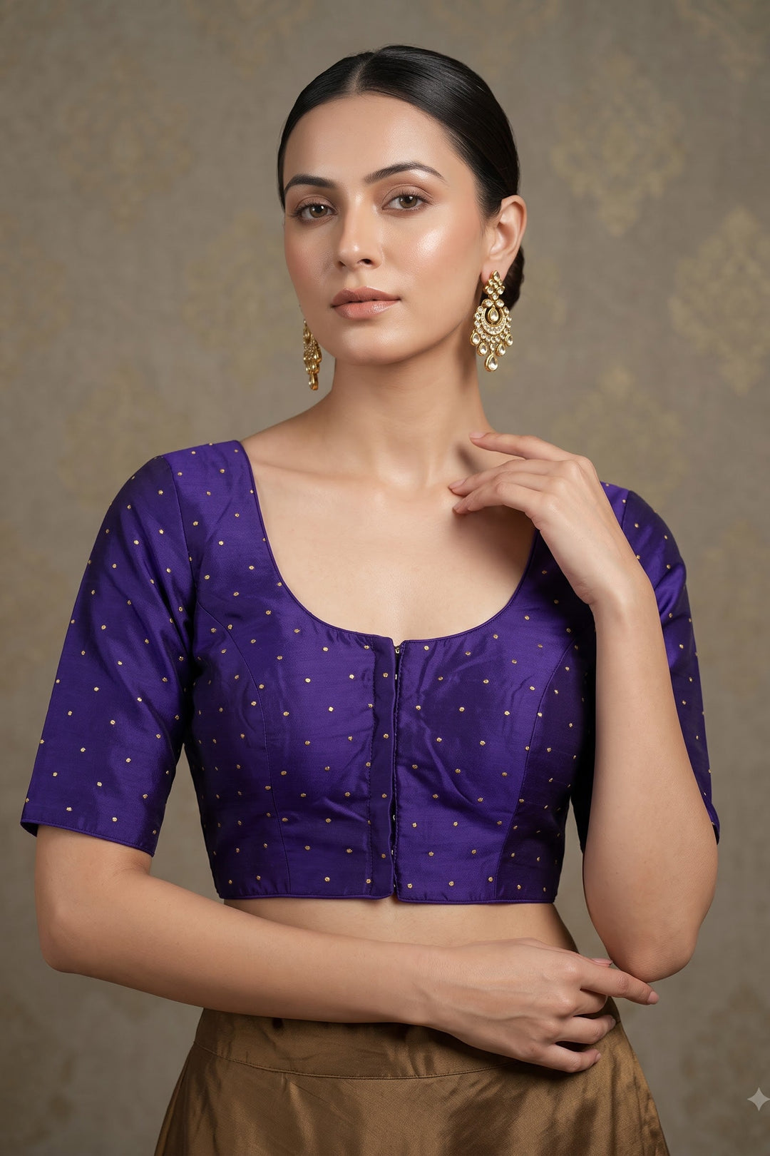 A Tale Of Royal Designer Silk Blouse