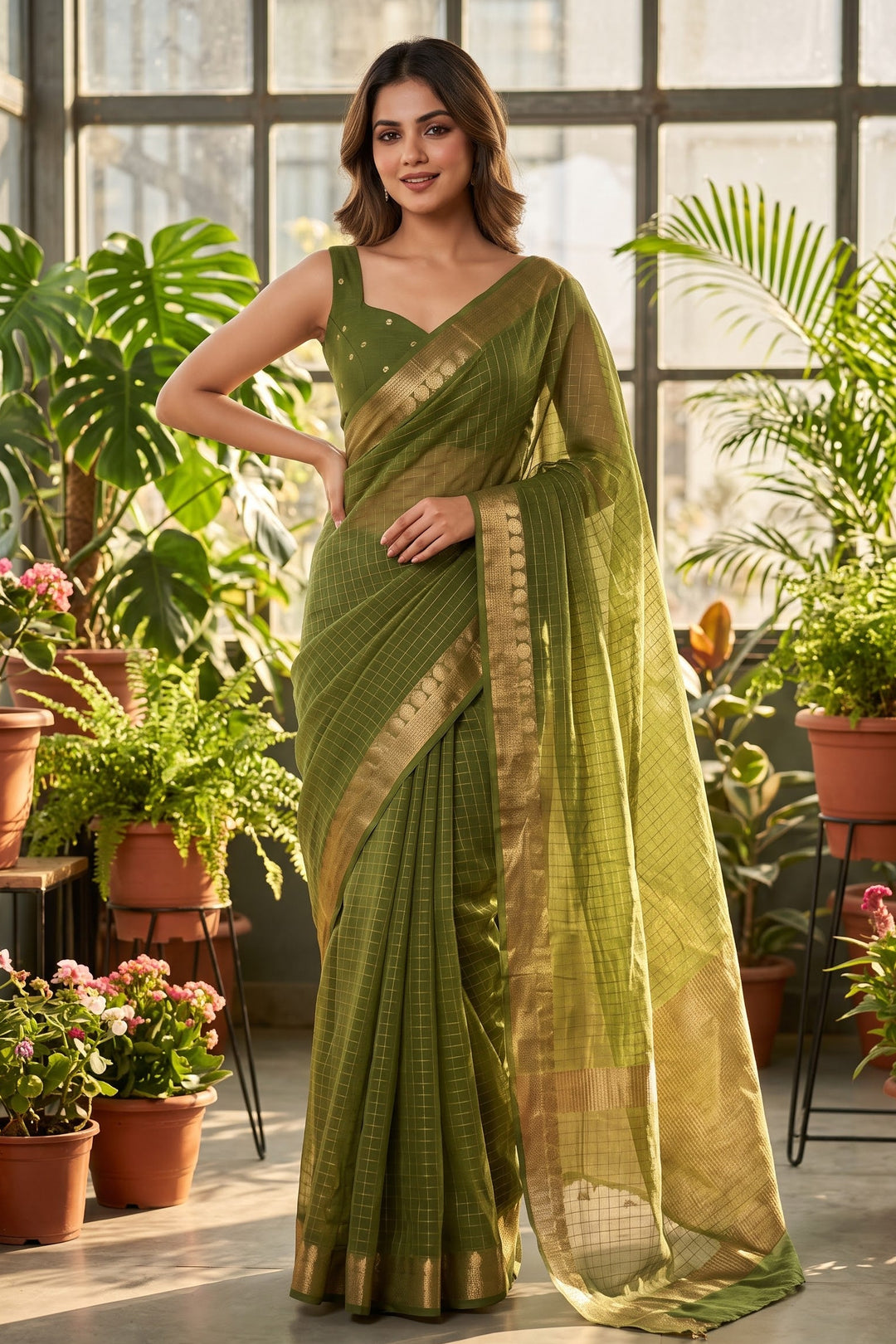 Nazakat Viscose Georgette Saree
