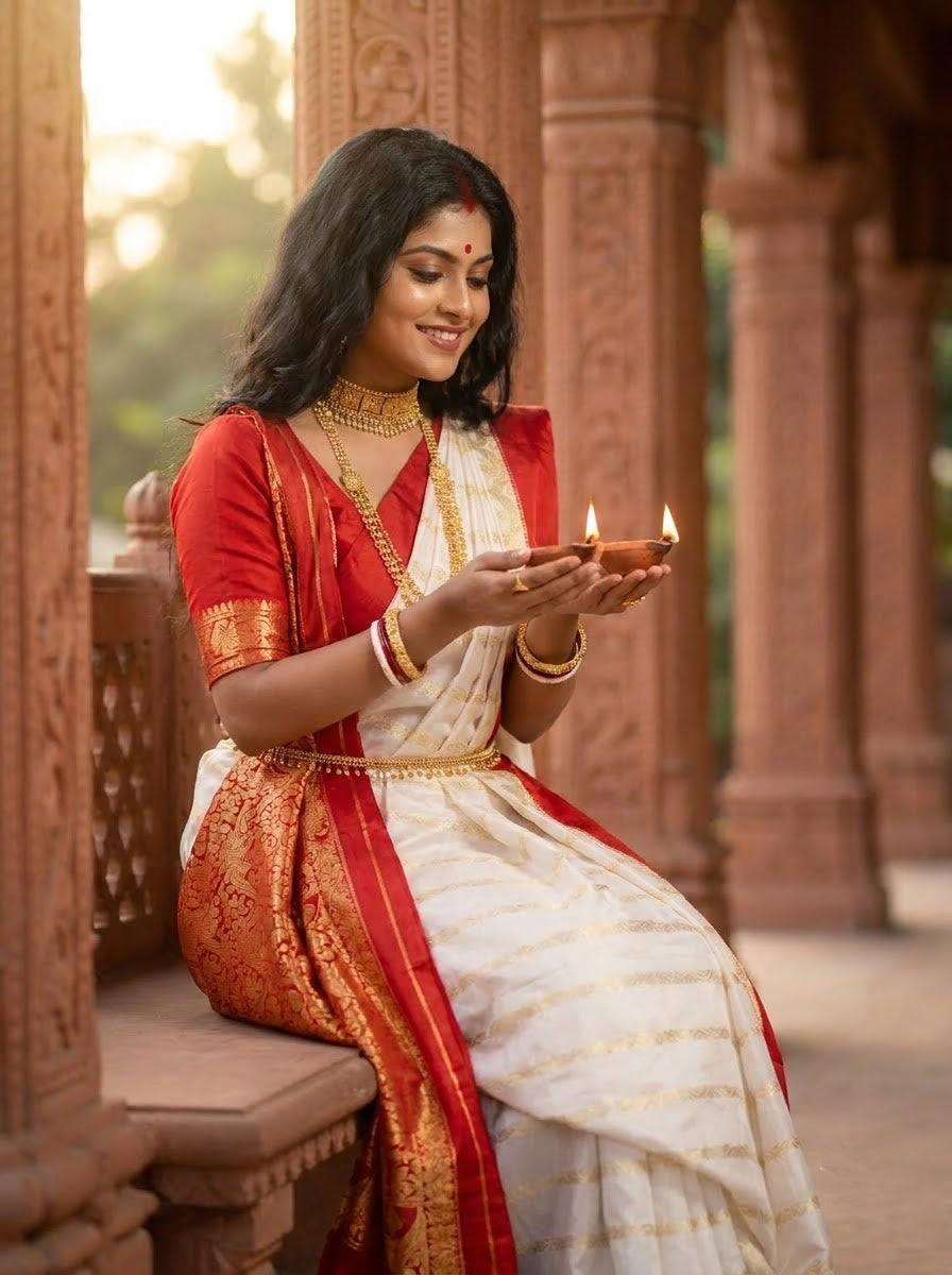 Boron Shaj Gorod Silk Saree