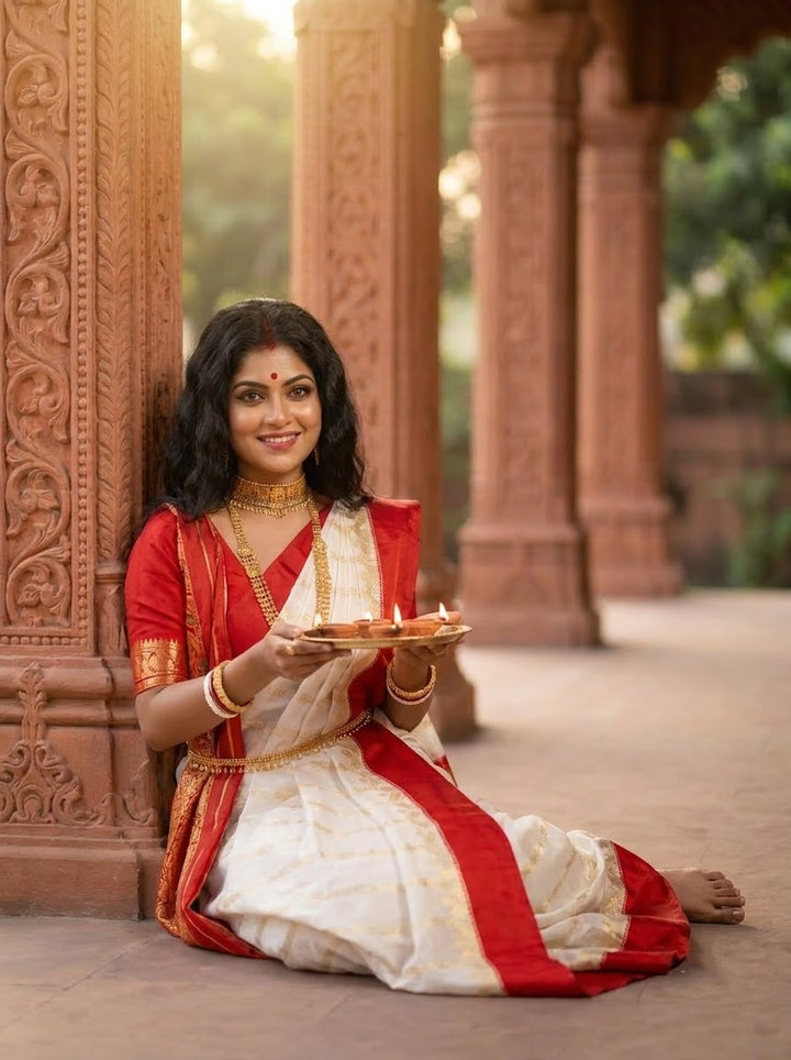 Boron Shaj Gorod Silk Saree
