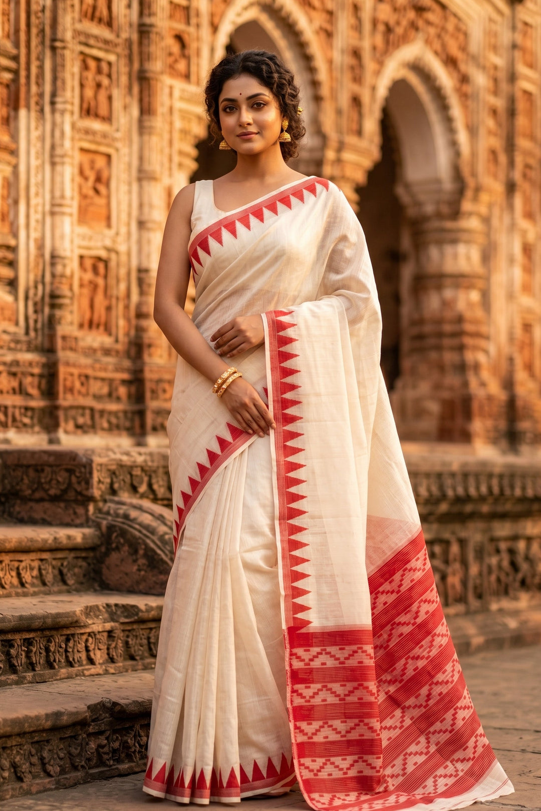 Rangamaya Dhakai Jamdani  Saree