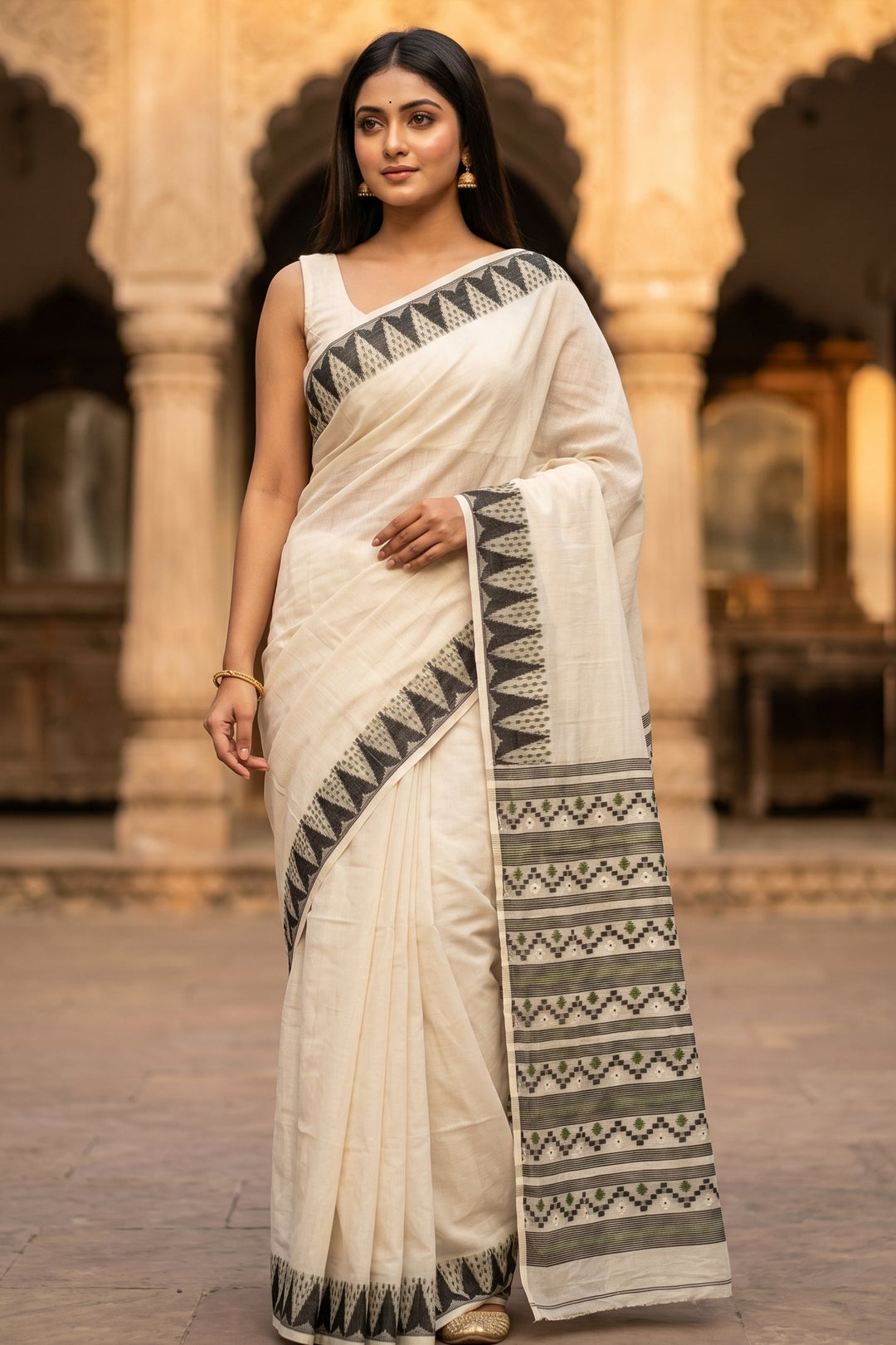 Rangamaya Dhakai Jamdani  Saree