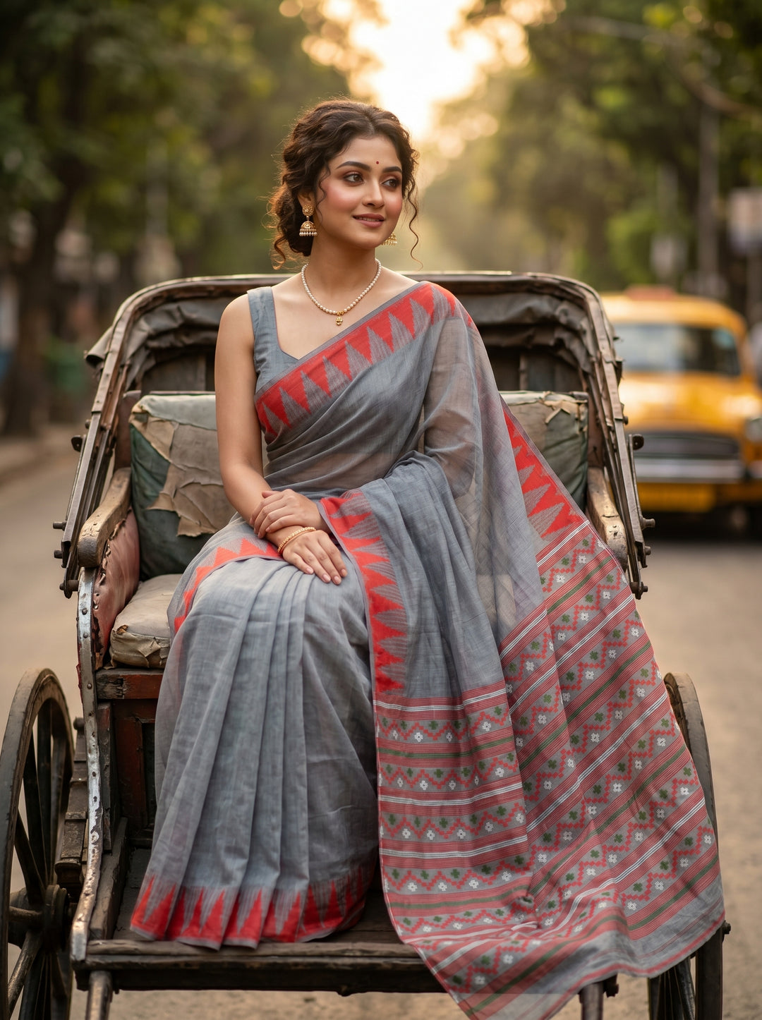 Rangamaya  Jamdani  Saree