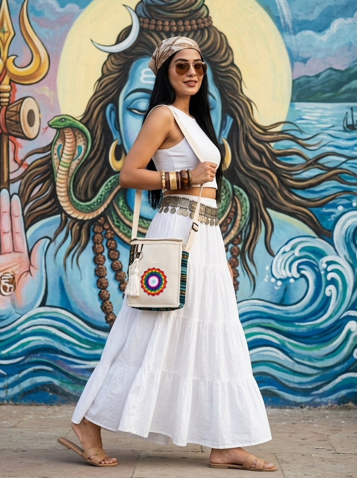 The Sacred Wanderer - Sling Bag