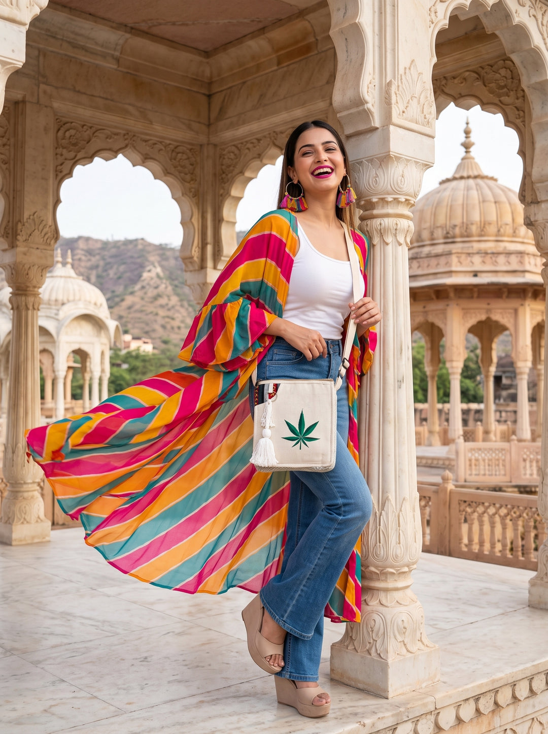 The Sacred Wanderer - Sling Bag