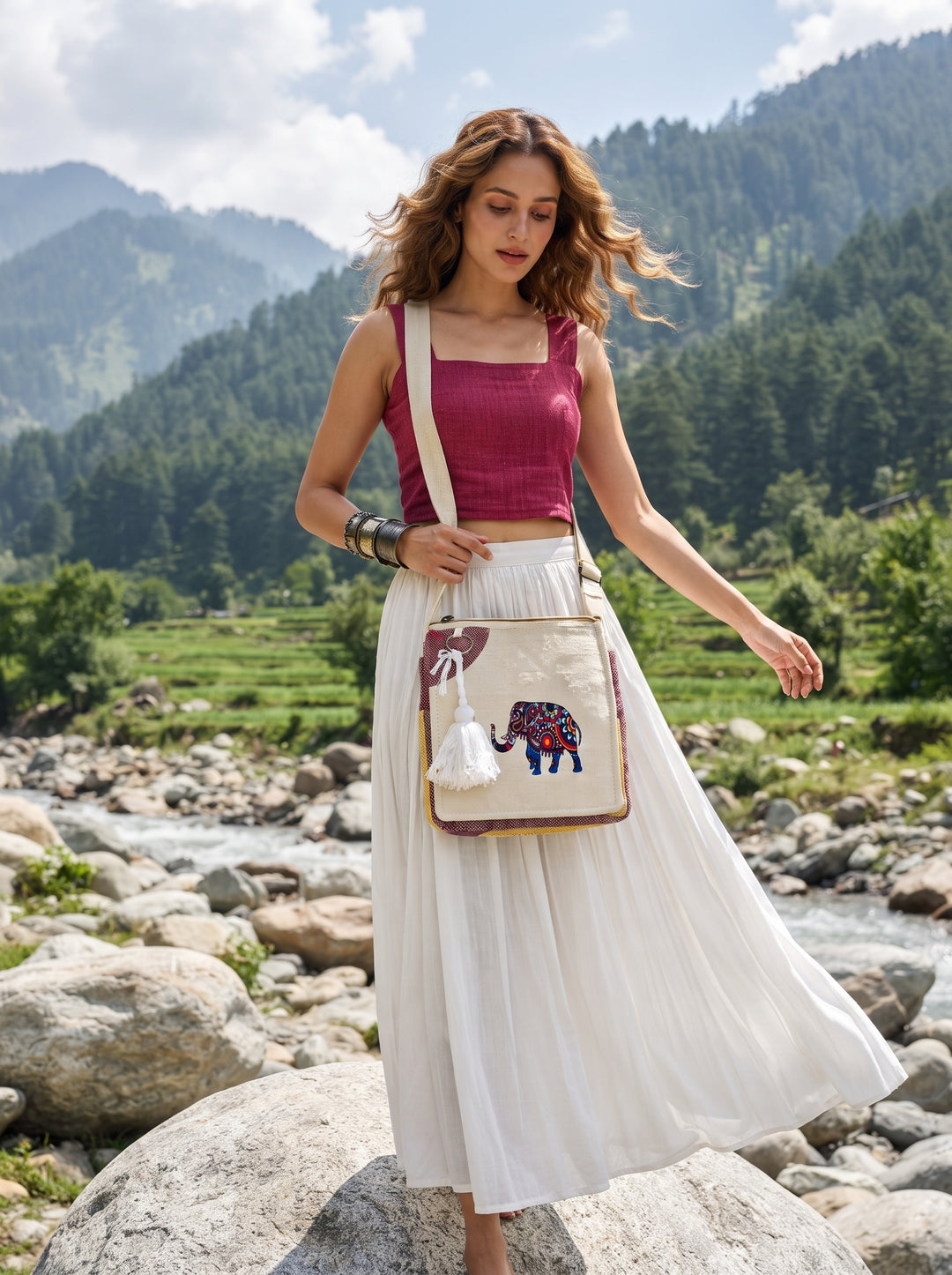 The Sacred Wanderer - Sling Bag