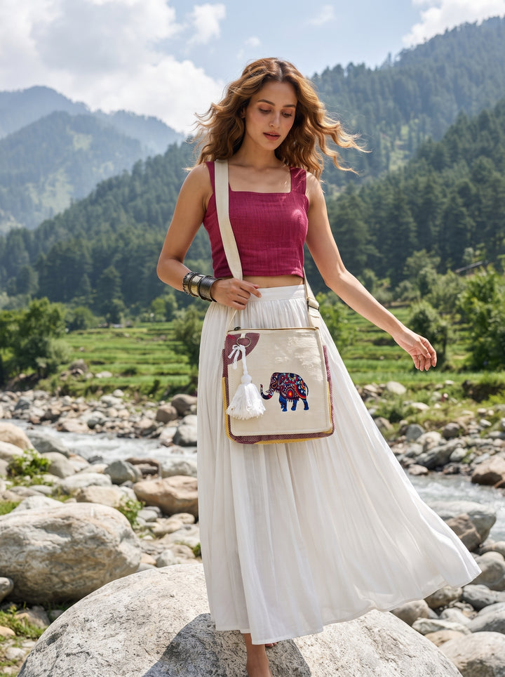 The Sacred Wanderer - Sling Bag