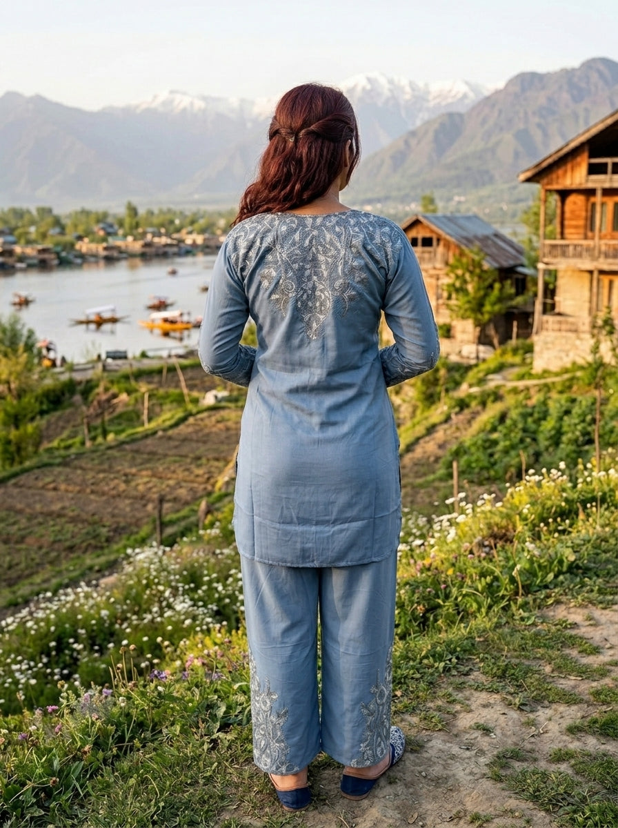 Magic of Kashmir - Special Kurti With Pant