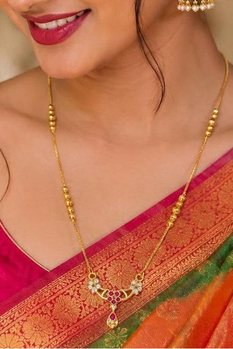 Vivah Rekha (Gold Plated Mangal sutra)-Combo 3
