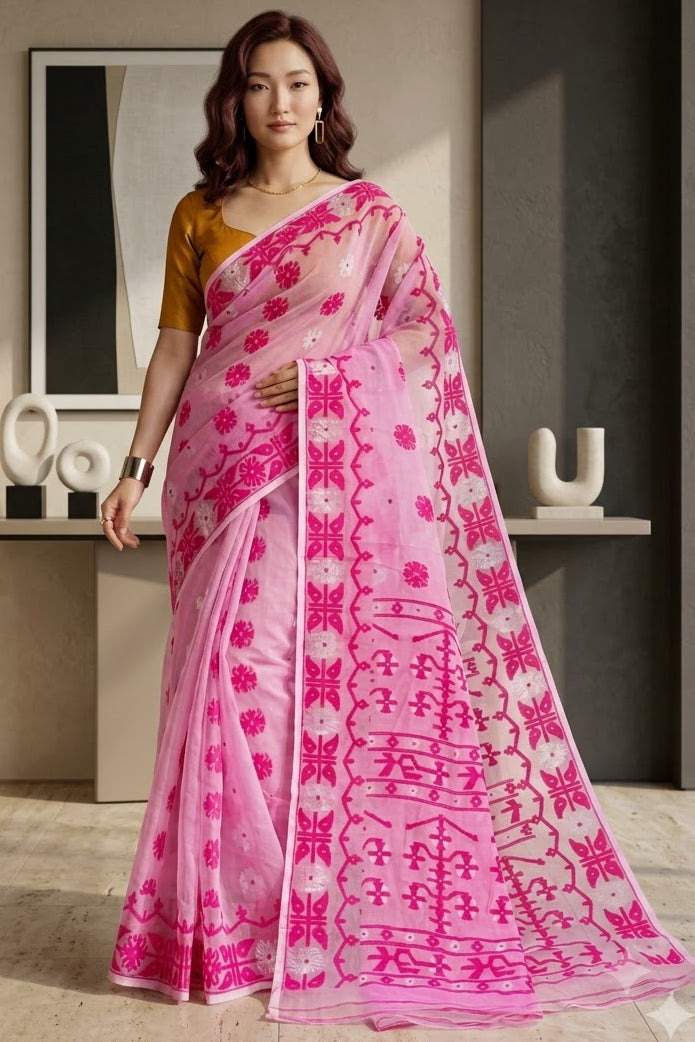 Utsab Bengal Jamdani Saree