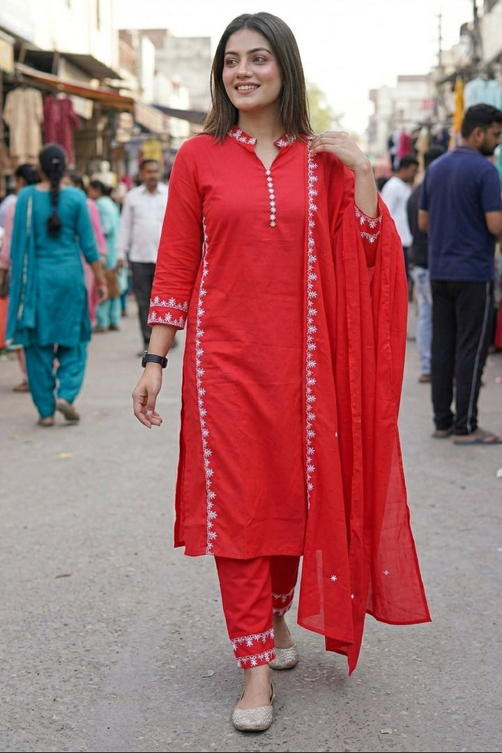 Thoughtful Gift- Cotton Kurti Set