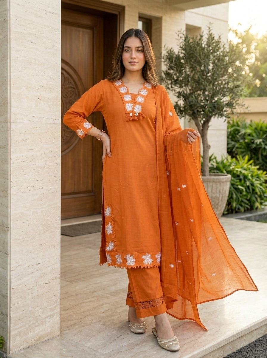 Beyond Tempting -Cotton Kurti Set